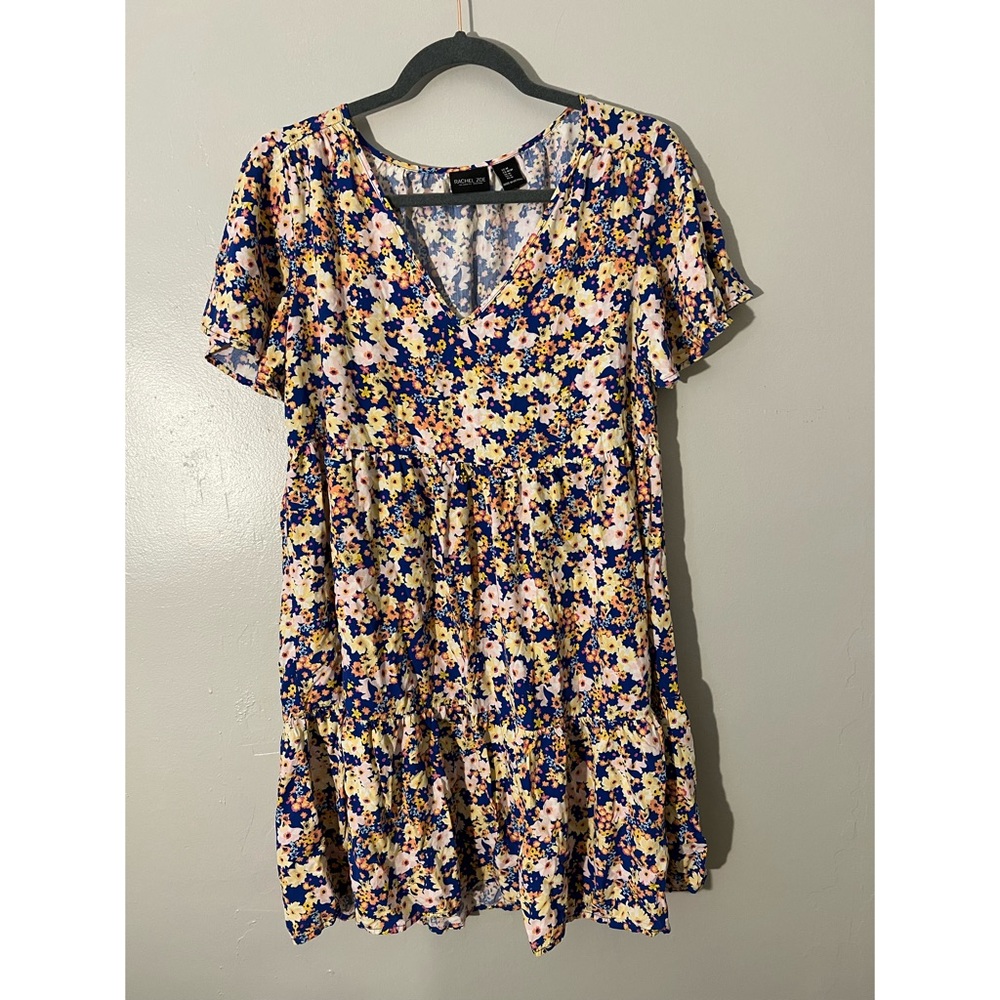 Rachel Zoe Floral Babydoll Dress, Medium